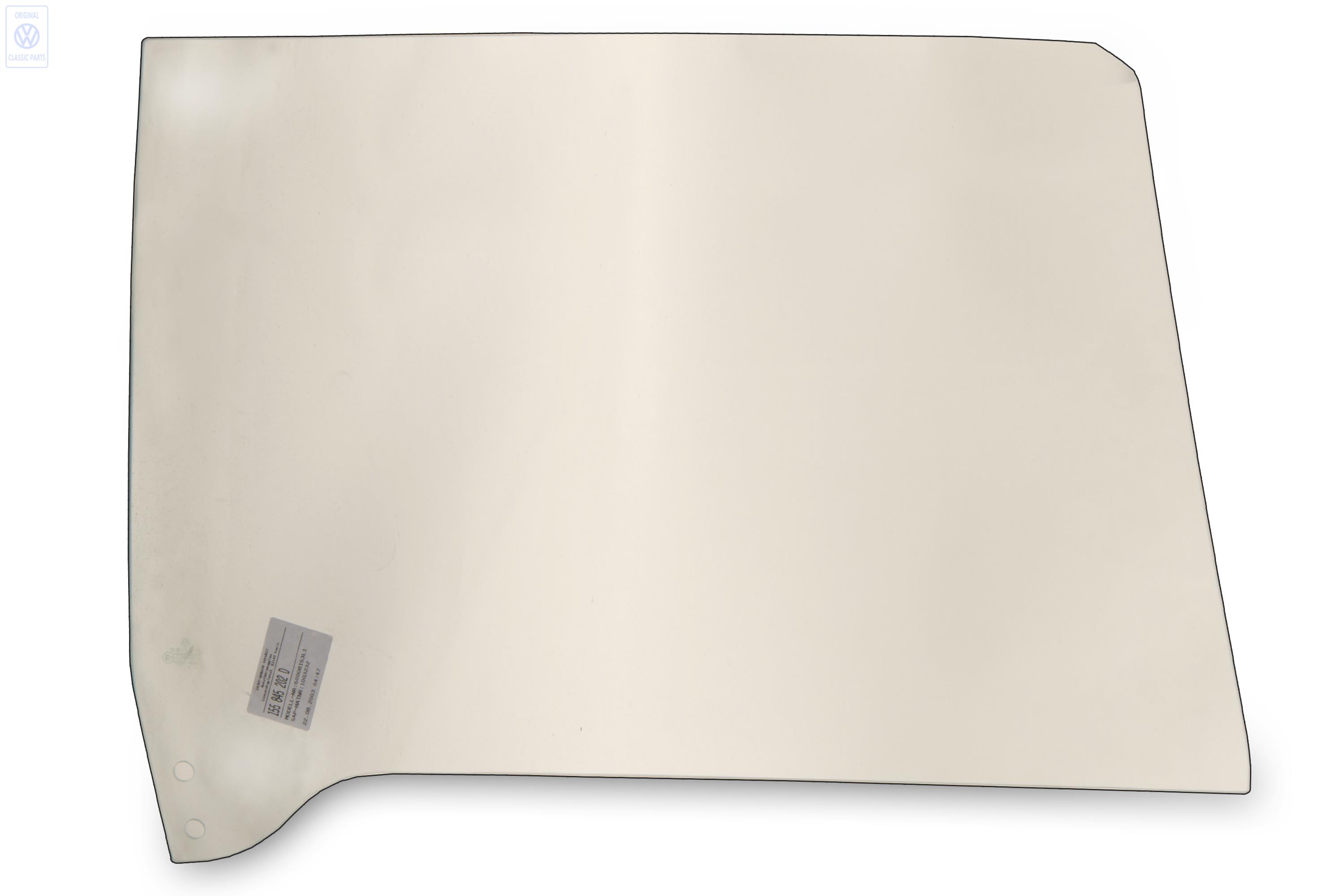 Door window for VW Golf Mk1 Convertible