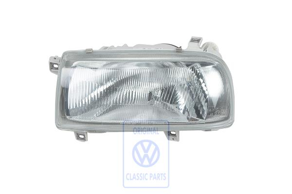 Halogen twin headlight for VW Vento