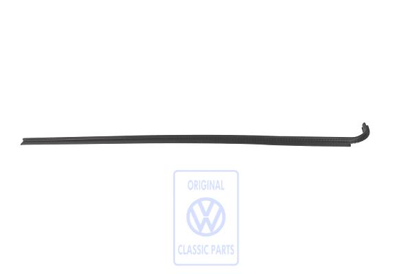 Window aperture seal for VW Golf Mk1