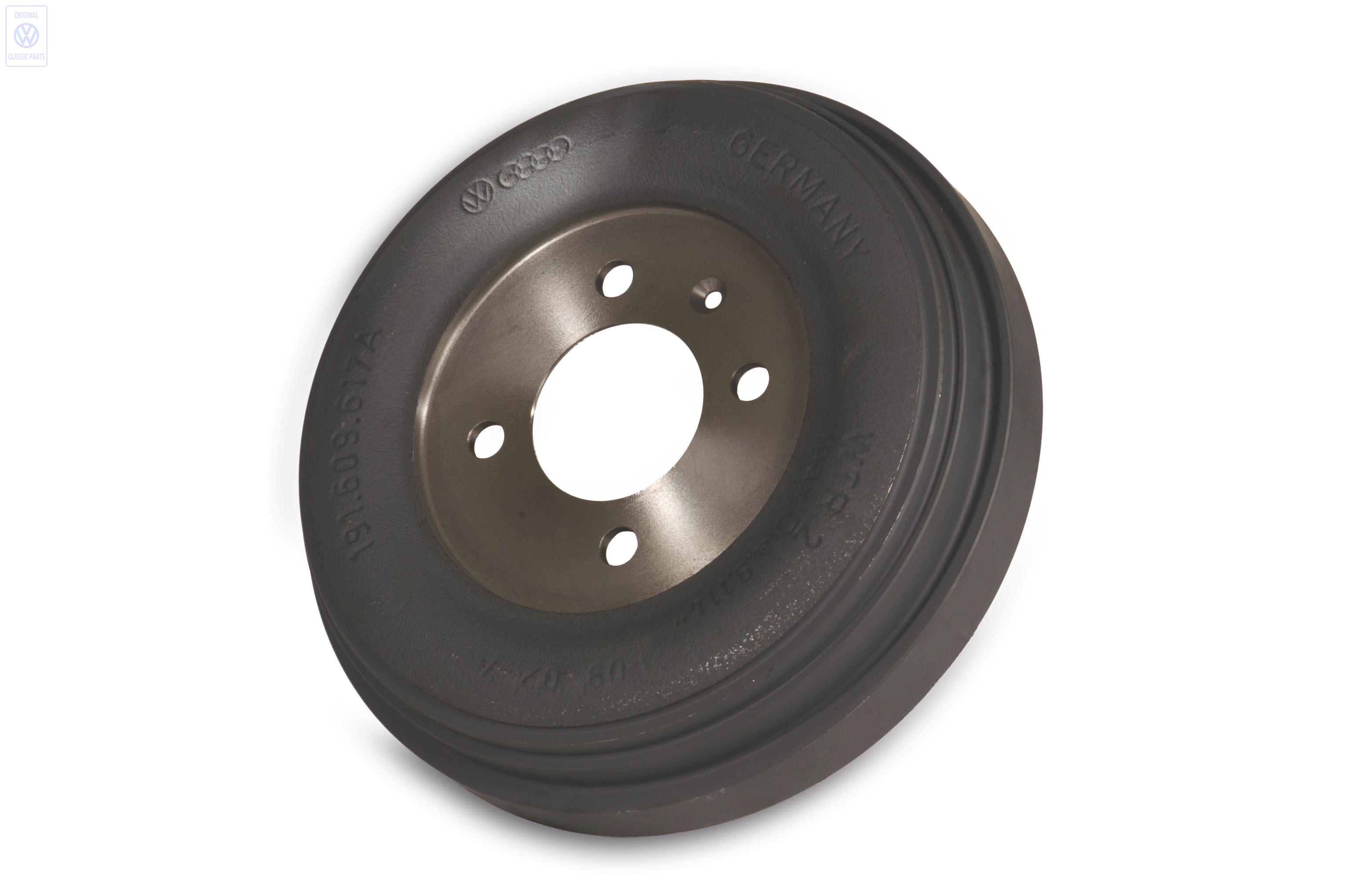 Brake drum for VW Golf syncro