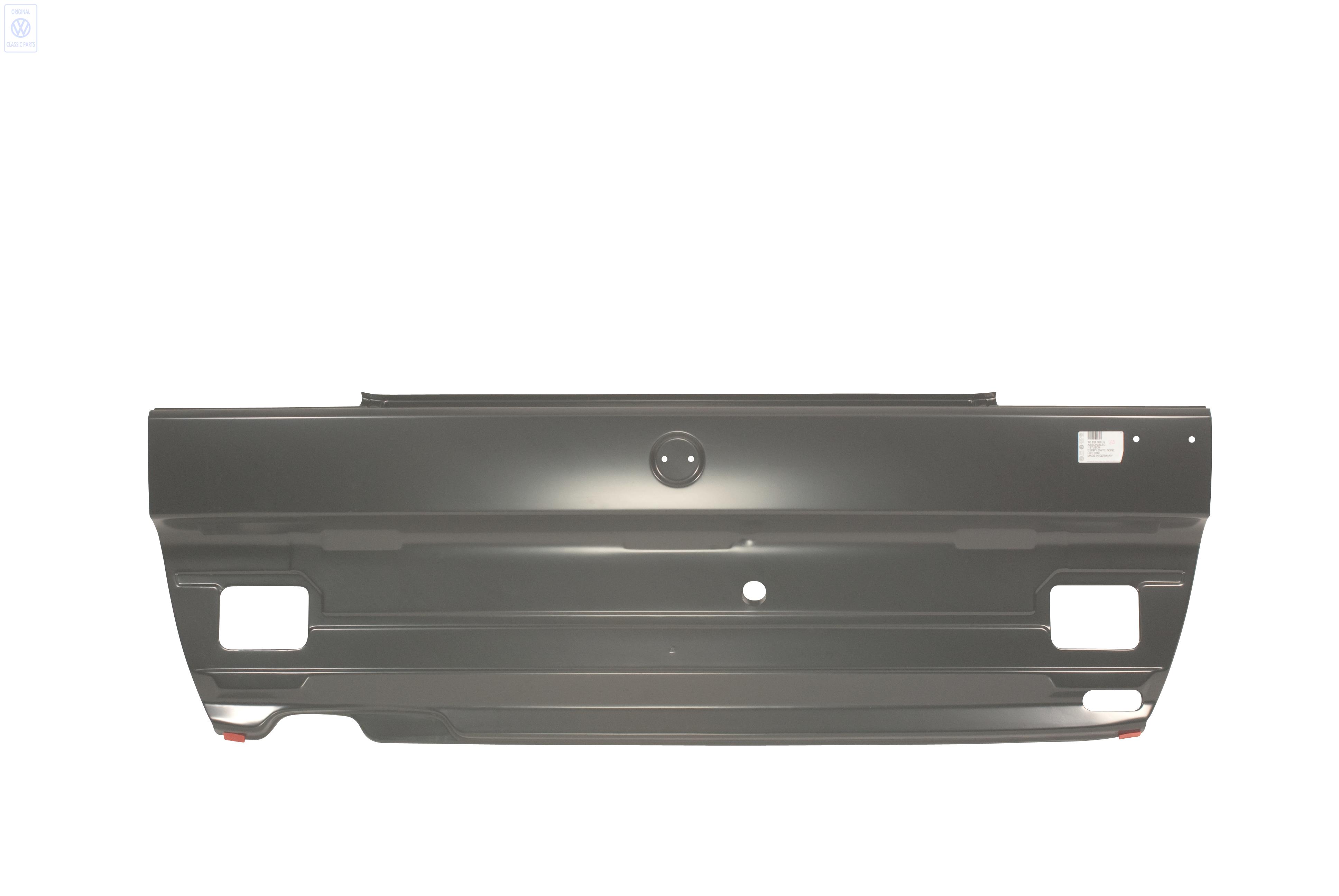 Rear apron for VW Golf Mk2