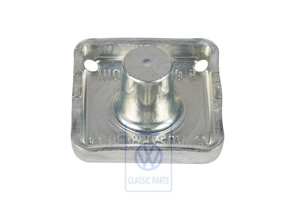 Threaded plate for VW Vento