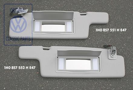 Sun visor VW Golf Mk3