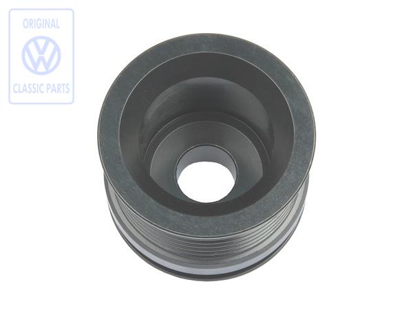 V-ribbed belt pulley