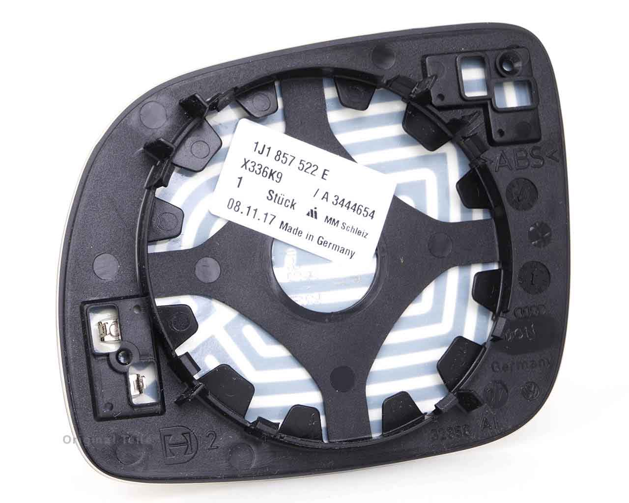 Mirror glass for VW Golf Mk4