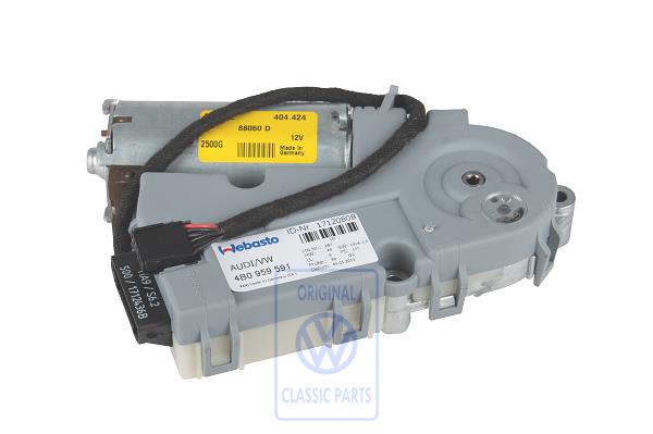 Sliding roof motor for VW Golf Mk4