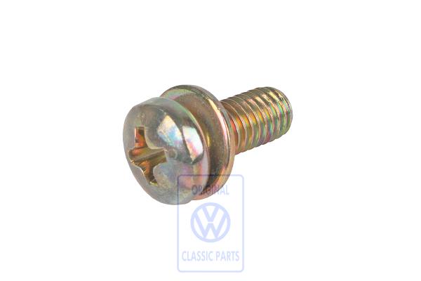 Lens head screw