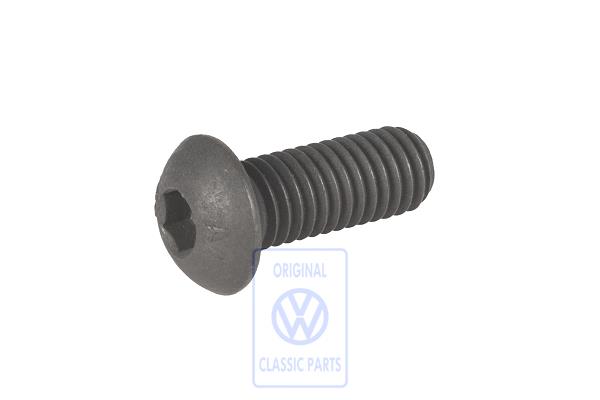 Lens head screw