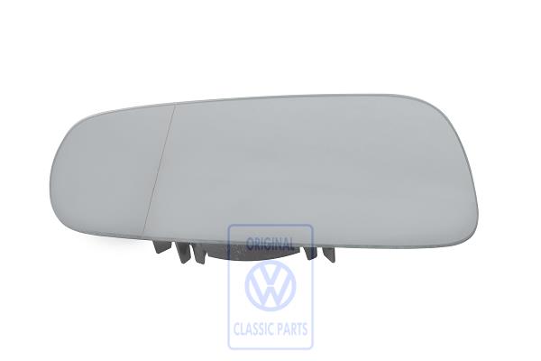 Mirror glass for VW Golf Mk4