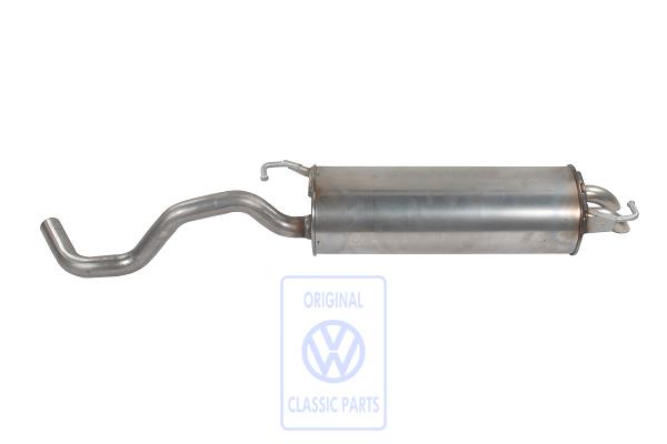 Rear silencer for VW Golf Mk4