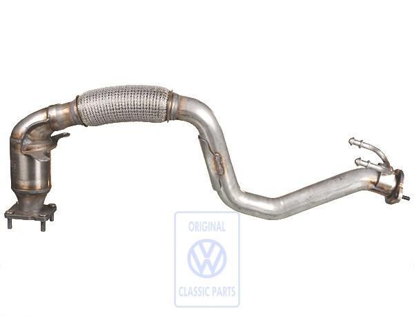 Exhaust pipe for VW Golf Mk5