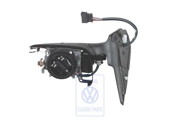 Mirror housing for VW Golf Mk4