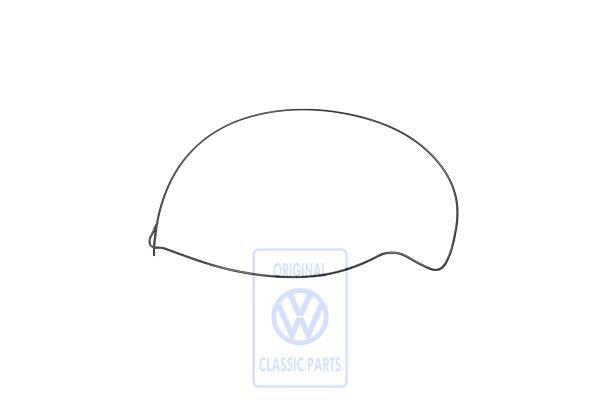 Fuel line for VW Golf Mk2 syncro