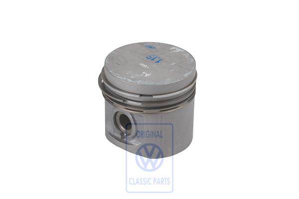 Complete piston