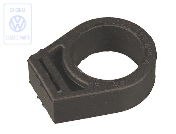 Rubber mount for idle-stabilization valve