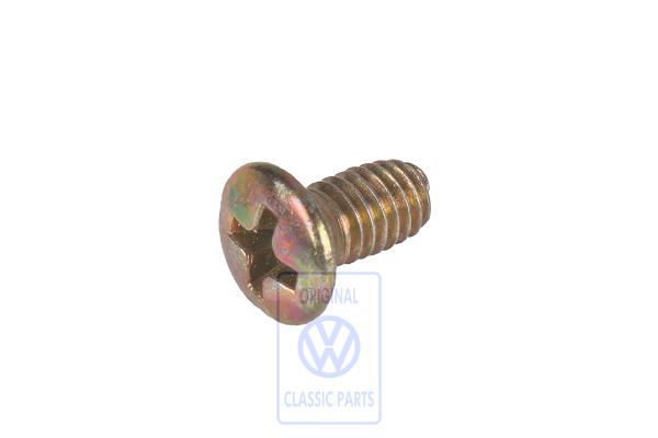 Oval head countersunk bolt