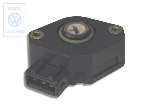 Throttle valve potentiometer for VW Golf Mk3