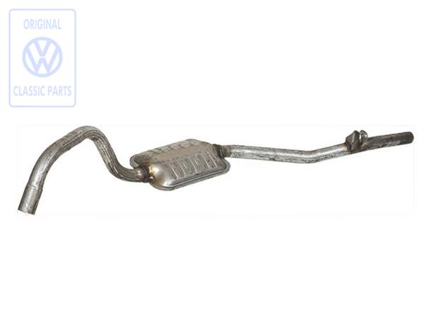 Rear silencer for VW Passat B1