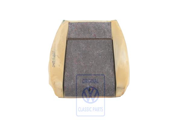 Backrest padding for VW Golf Mk3