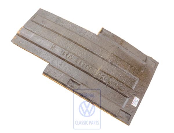 Underlay for VW T3