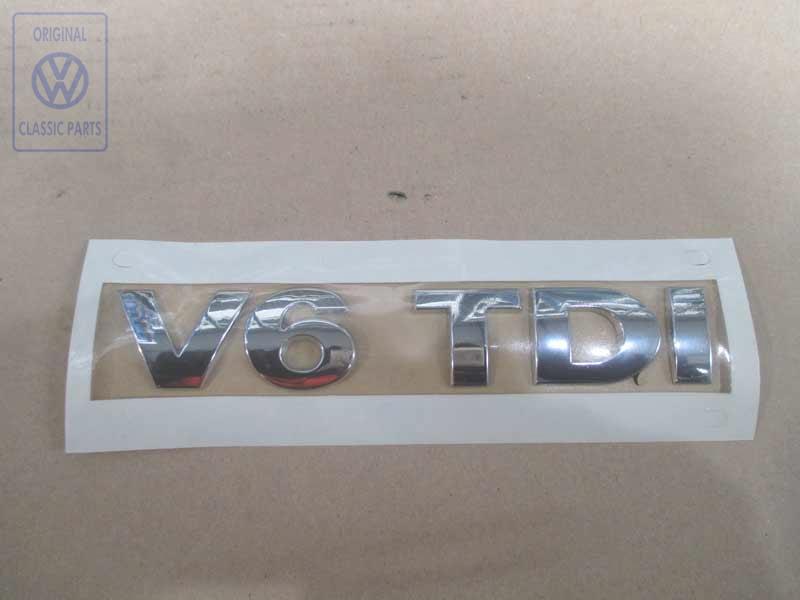 Inscription for VW Passat B5GP