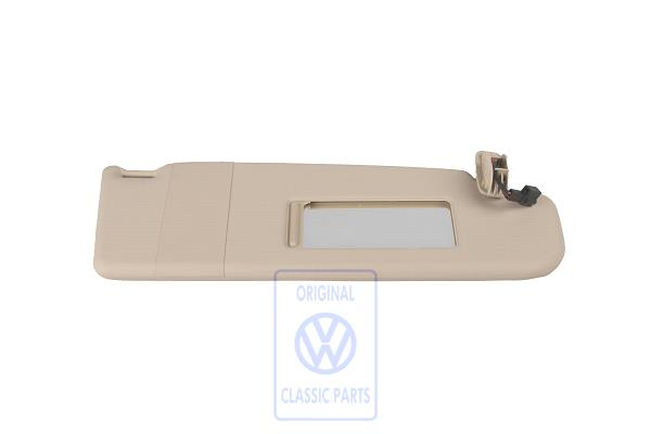 Sun visor for VW New Beetle