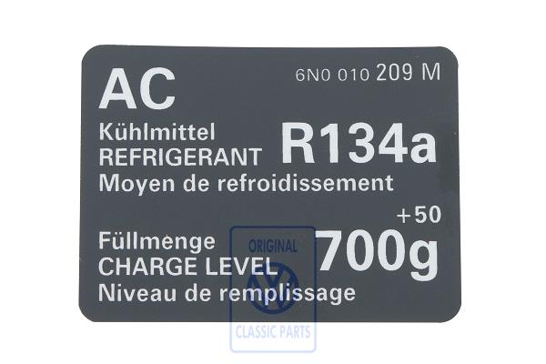 AC sticker