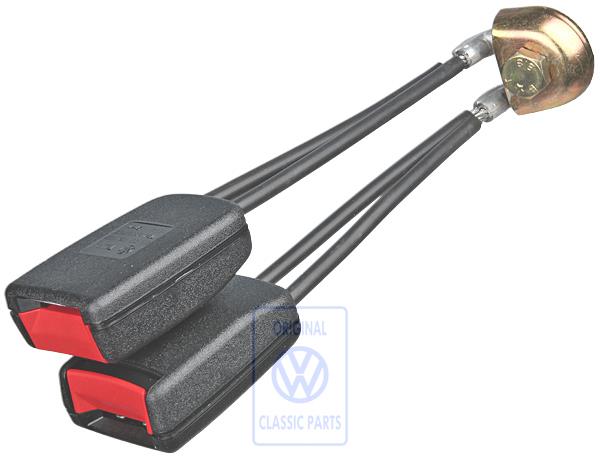 Belt latch for VW Polo Mk3