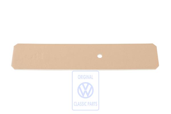 Roof damping for Volkswagen Golf Mk4