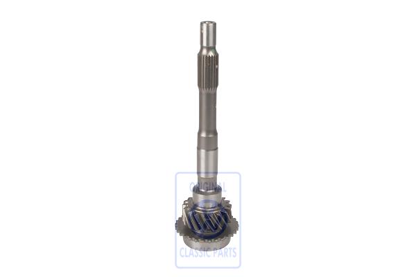 Shaft with gear for VW LT Mk1