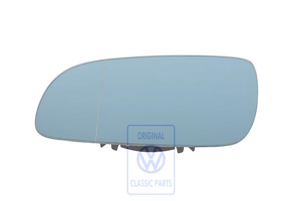 Mirror glass for VW Golf Mk4 R32