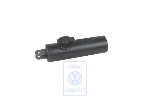 Stop element for VW New Beetle