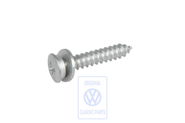 Oval head panel screw