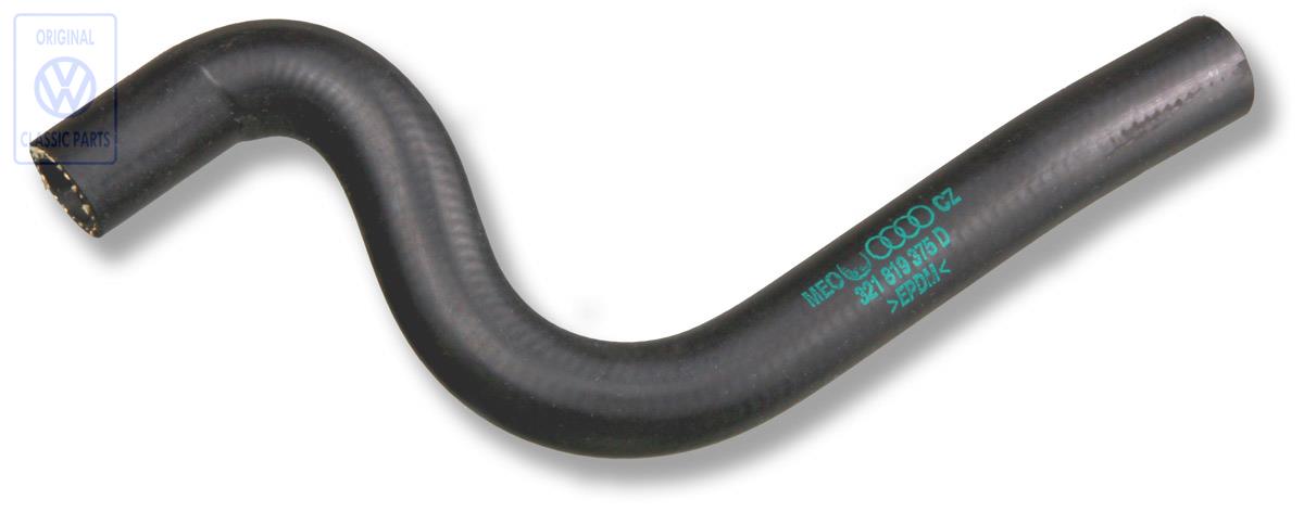 Water hose for VW Passat B2