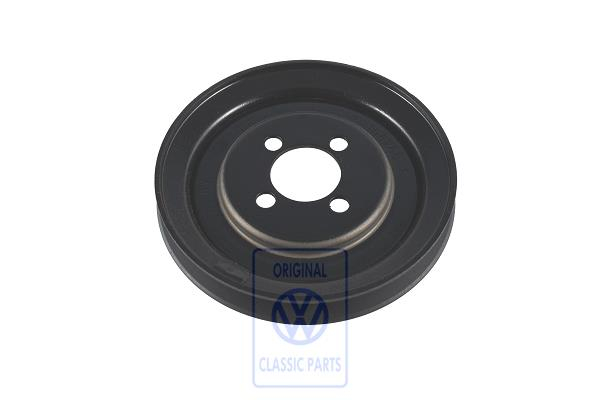 V-belt pulley for VW Passat B2, T3