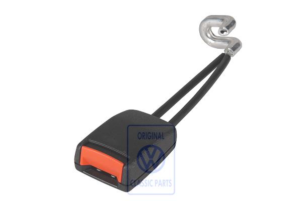 Belt latch for VW Golf Mk1 Convertible