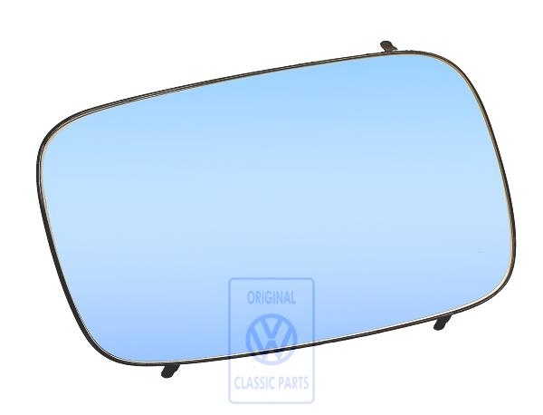 Mirror glass for VW Passat B3