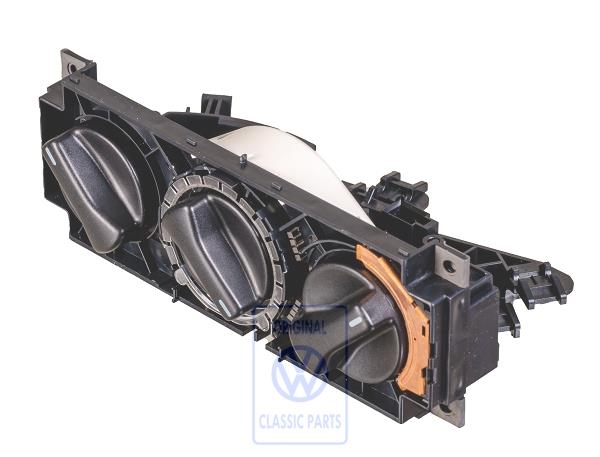 Fresh air and heater control for VW Passat B3