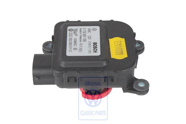 Control motor for VW New Beetle