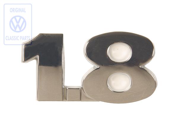 1,8 emblem for VW Bora