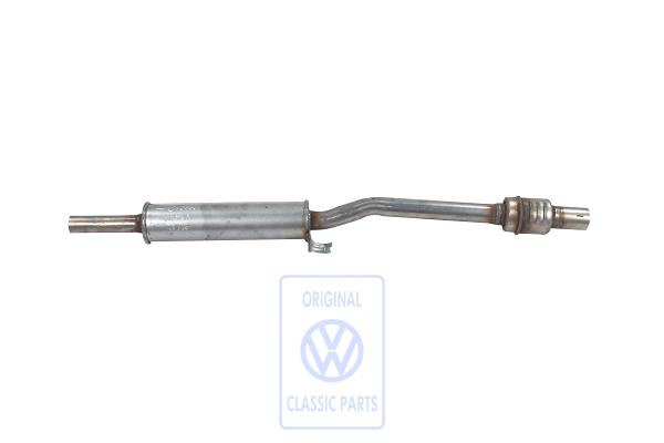 Front silencer for VW Polo Mk2