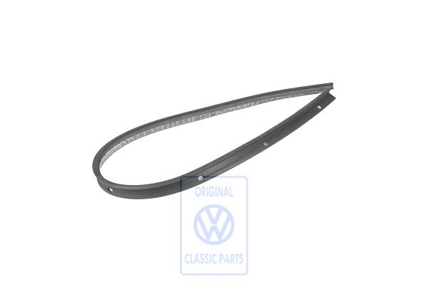 Water deflector for VW Polo Mk2