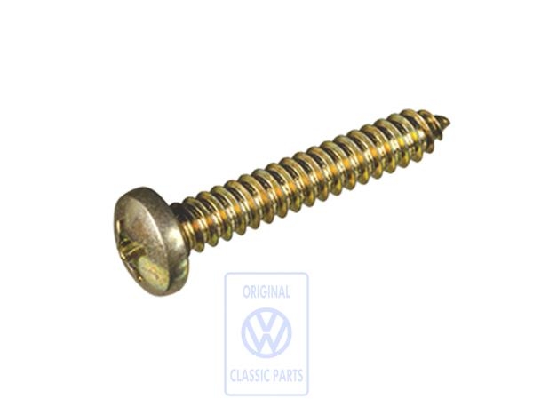 Oval head panel screw