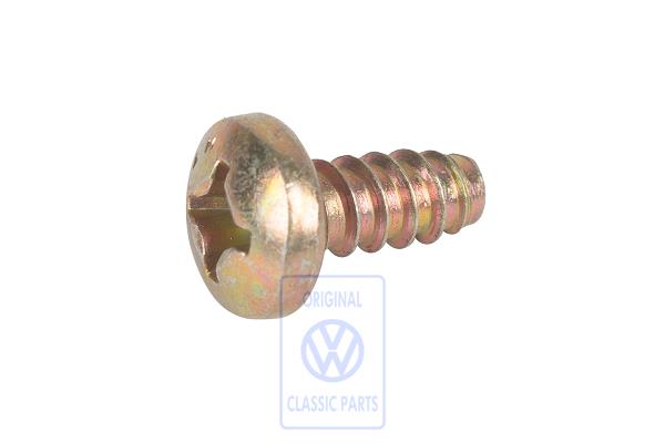 Oval head panel screw