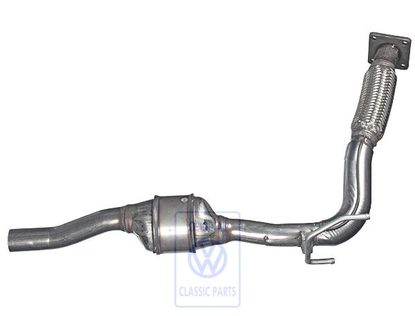 Exhaust pipe for VW Polo 6N