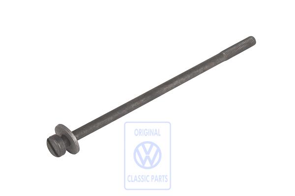 Cylinder screw with washer