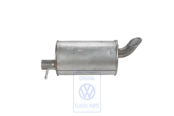 Rear silencer for VW Sharan Mk1