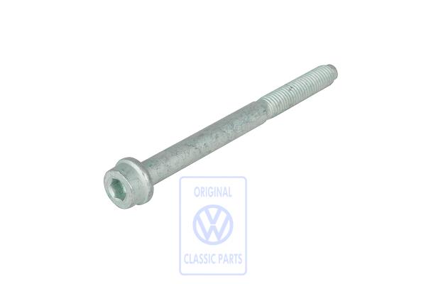 Cylindrical collar screw