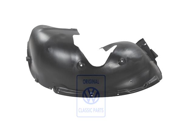 Wheel housing liner for VW Touareg