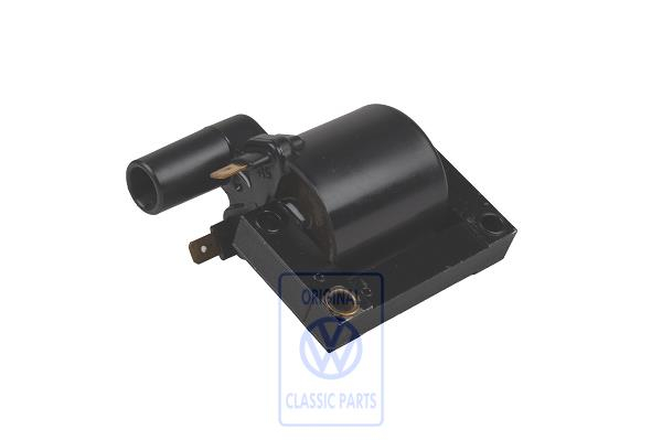 Ignition coil supplementary heating system